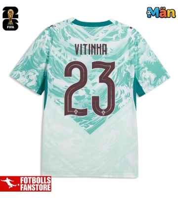 Portugal Vitinha #23 Bortatröja VM 2026 Kortärmad